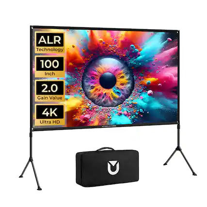 ALR Technology, 100 Inch, 2.0 Gain Value, 4K Ultra HD