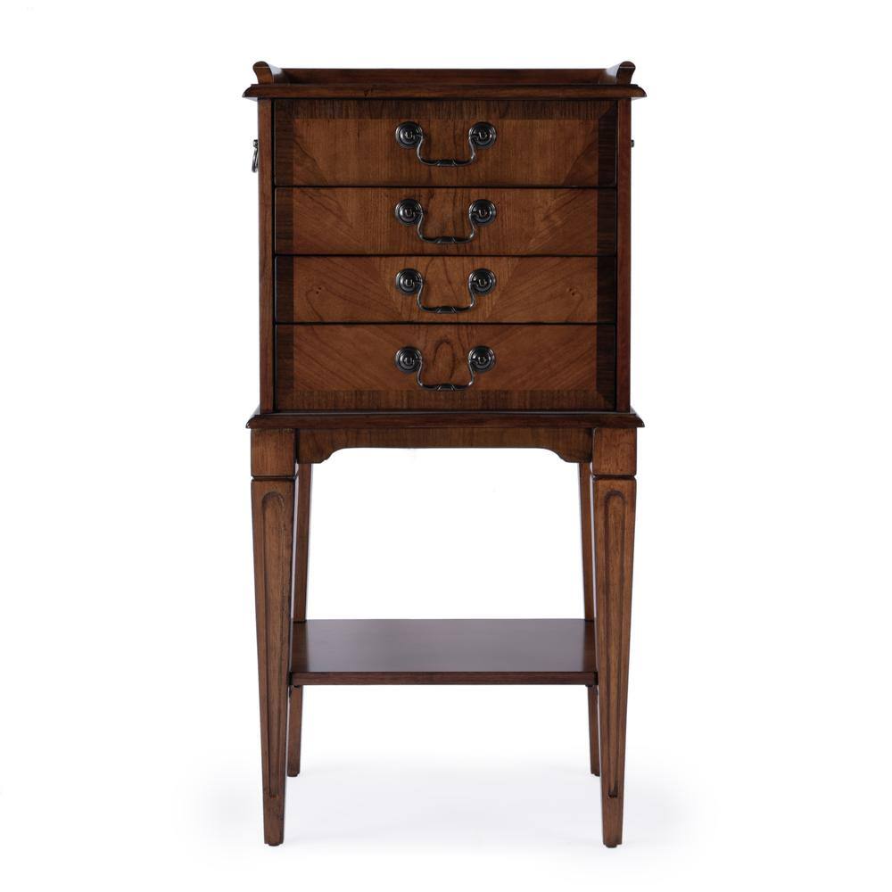 Alt View 1. Butler Specialty - Hardwick 4-Drawer Chest - Medium Brown.