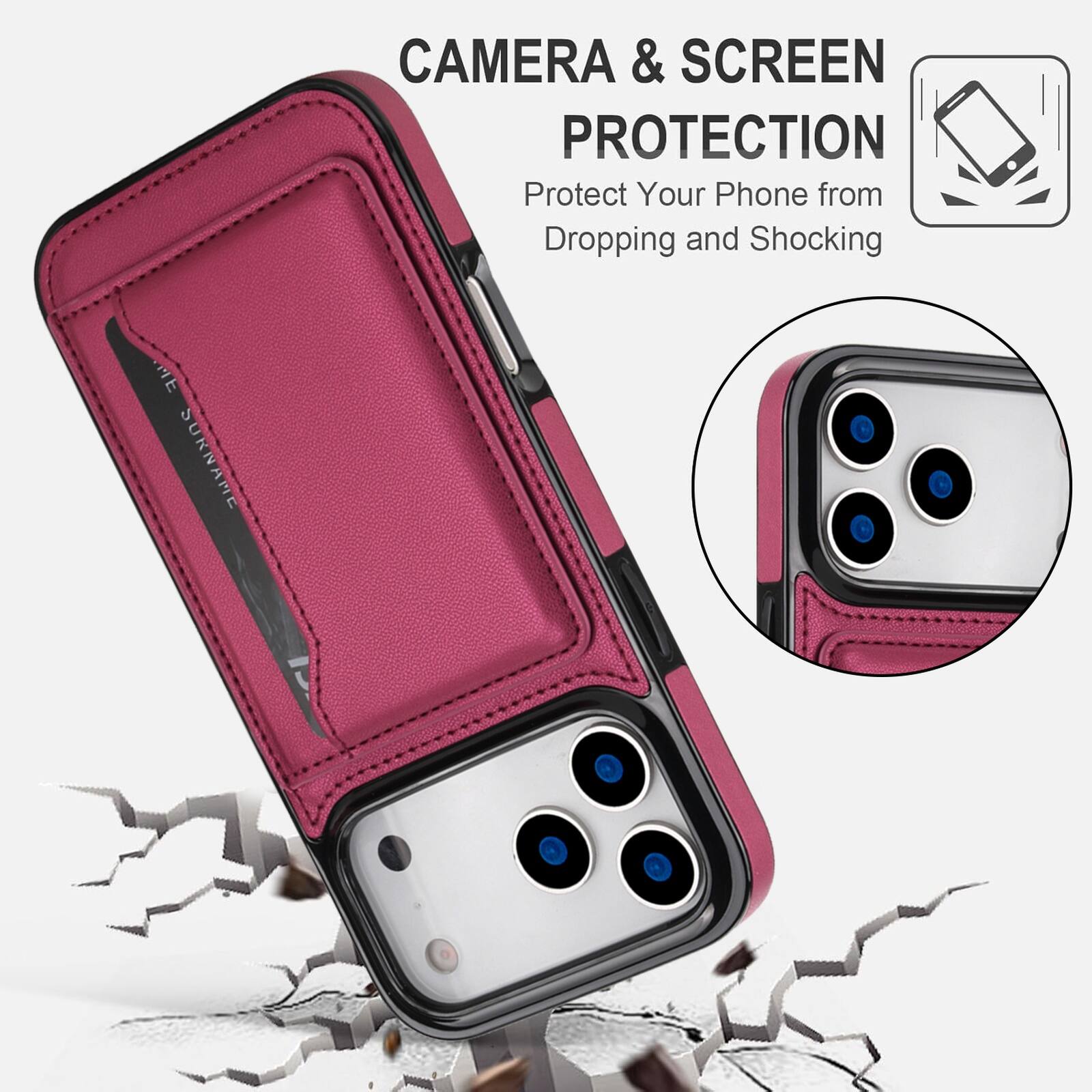 CAMERA & SCREEN PROTECTION  
Protect Your Phone from Dropping and Shocking