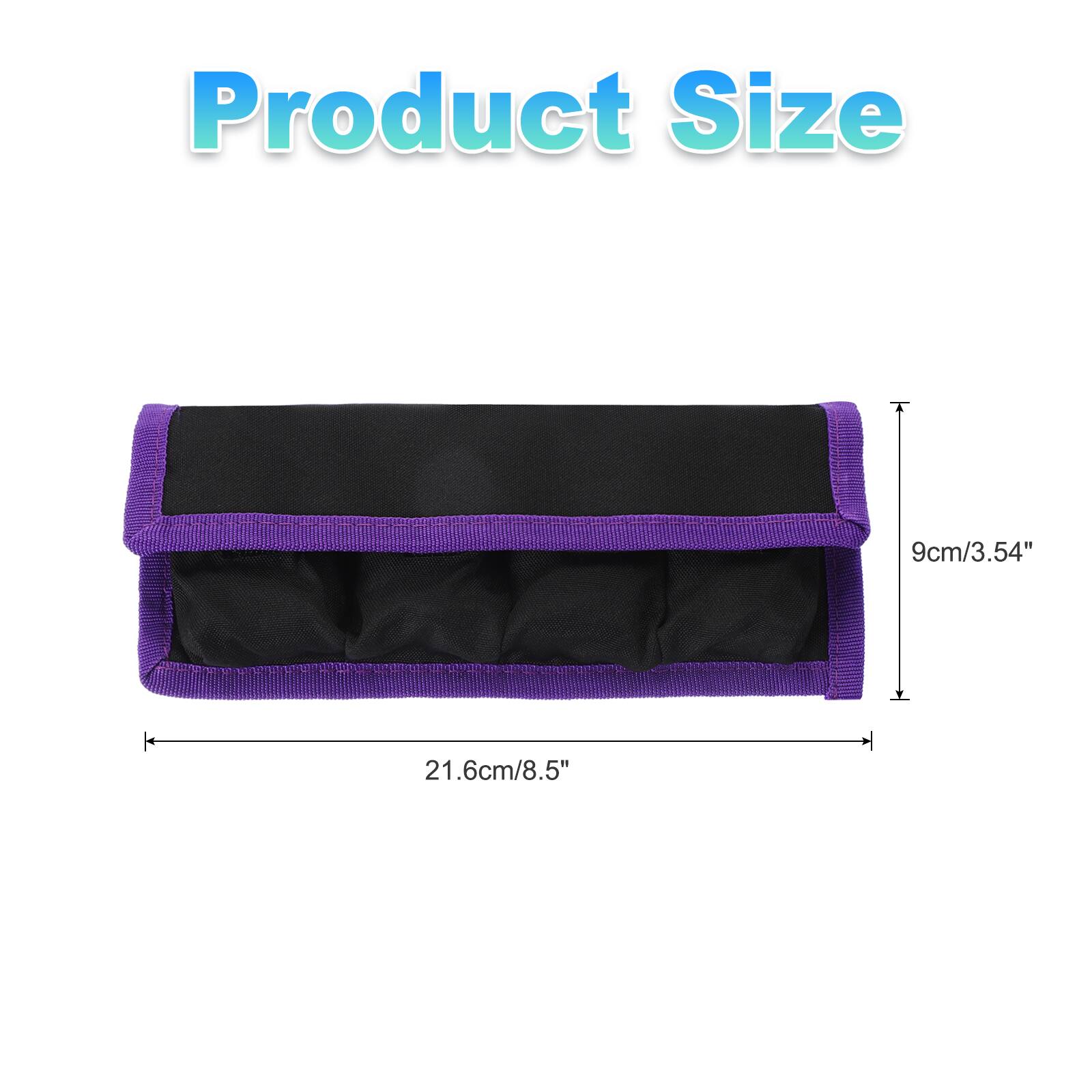 Product Size  
9cm/3.54"  
21.6cm/8.5"