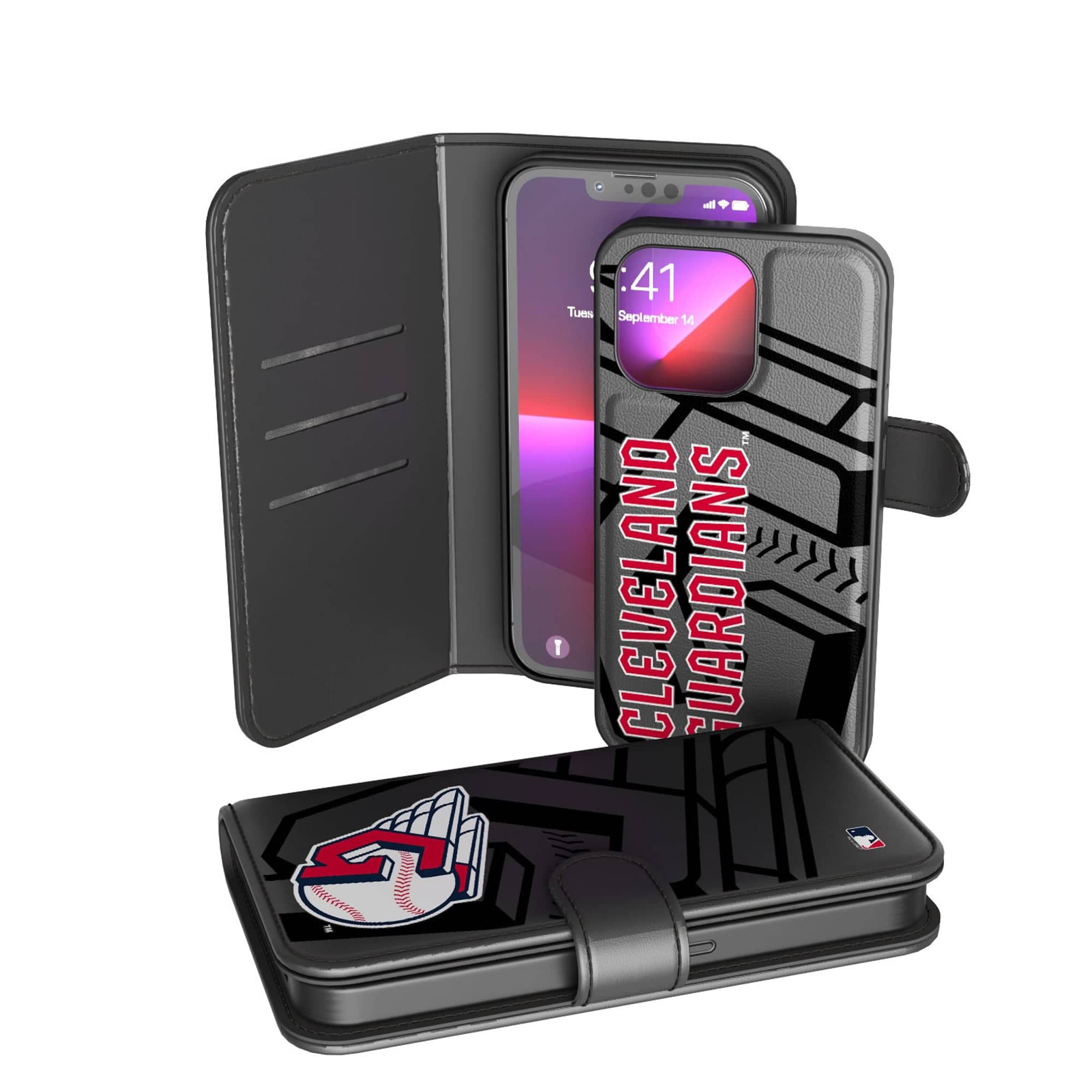 Keyscaper - MLB - Cleveland Guardians iPhone Wallet Case - 12 mini/13 mini - Multicolor price history on PriceWatchPro