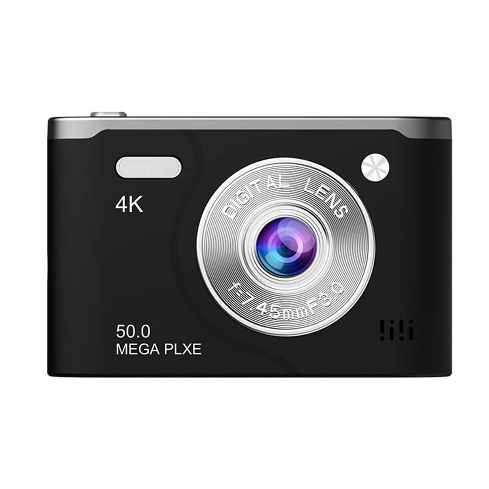Cluzine - 4K Digital Camera, 64MP Compact Camera with 8X Zoom