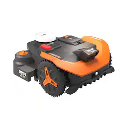 WORX - Landroid Vision 4WD 1/4 Acre Robotic Lawn Mower, AI Obstacle Avoidance, Cloud Navigation, Auto Mapping App Control WR341 - Black