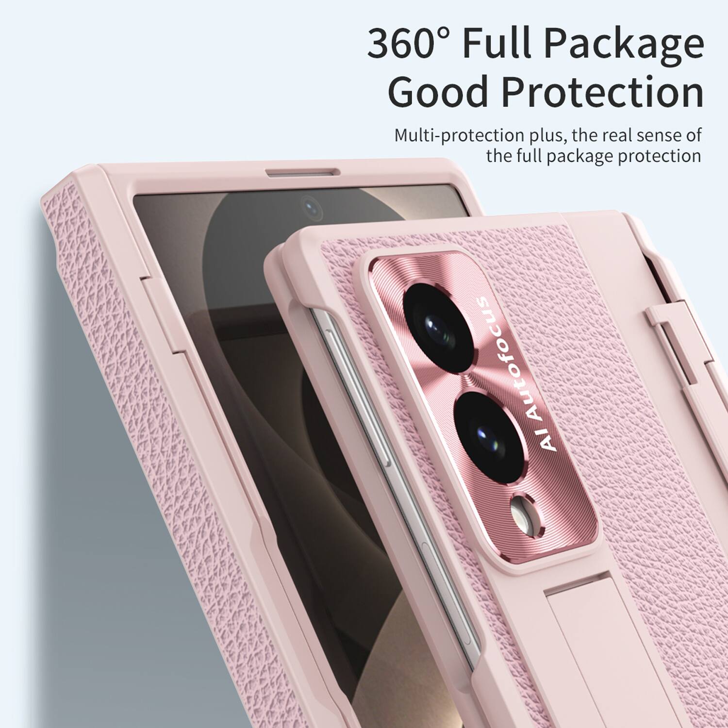 360° Full Package Good Protection  
Multi-protection plus, the real sense of the full package protection  
AI Autofocus