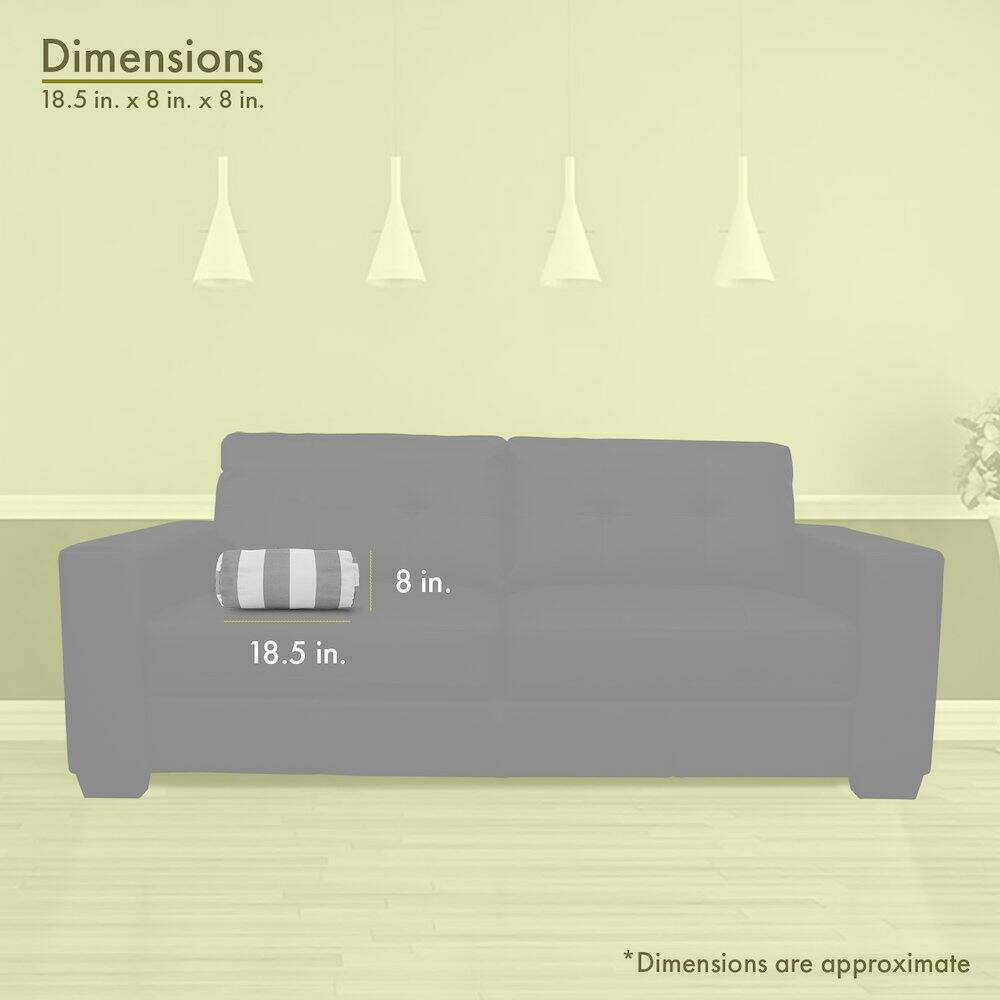 Dimensions  
18.5 in. x 8 in. x 8 in.  

8 in.  
18.5 in.  

*Dimensions are approximate