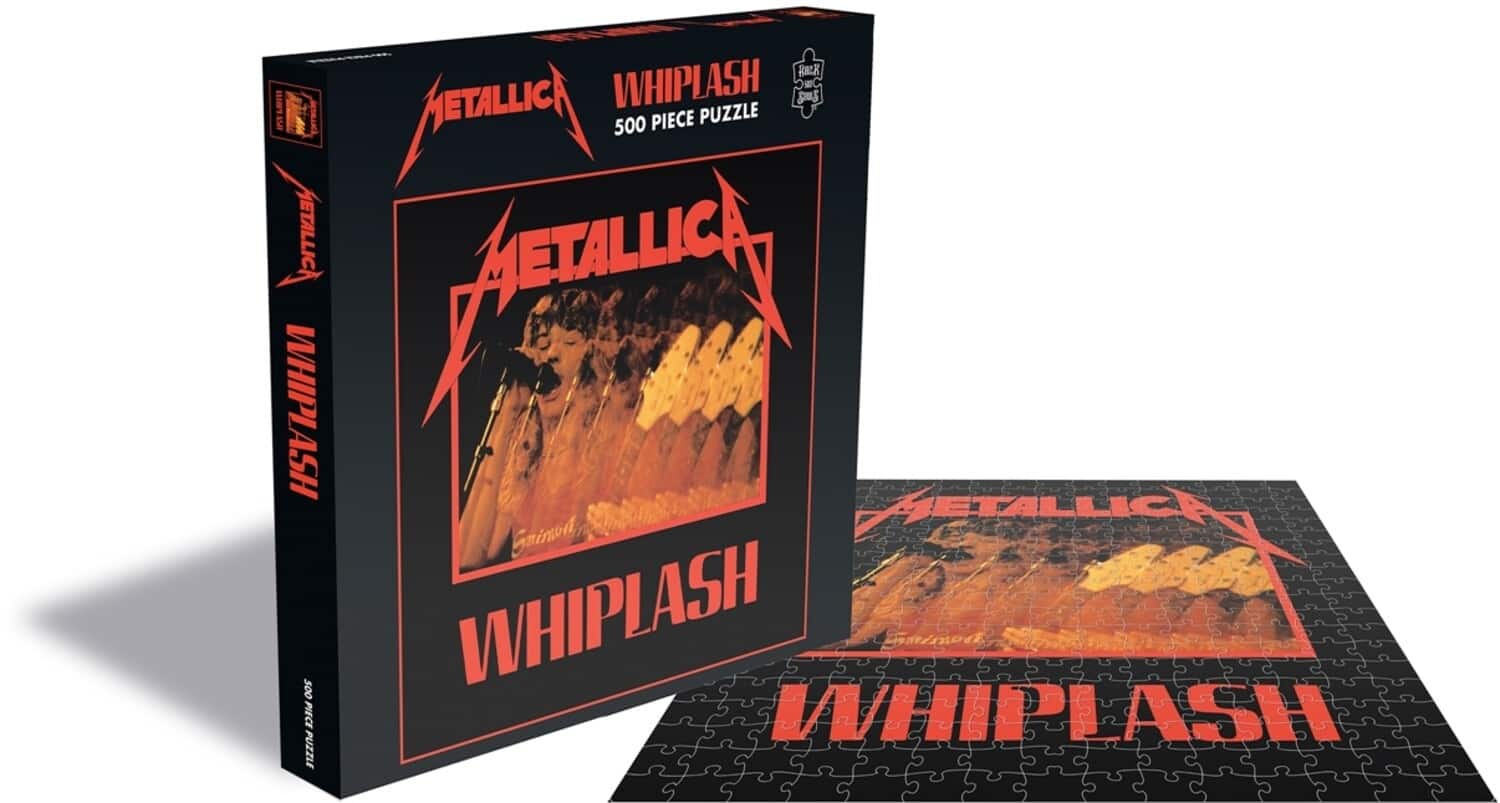 PopMarket - Metallica - RockSaws - Metallica Whiplash (500 Piece Jigsaw Puzzle) - GAMES (MISC) - Multicolor