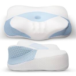 Cheer Collection - Memory Foam Contoured Cervical Pillow 24"x14" - Default Title