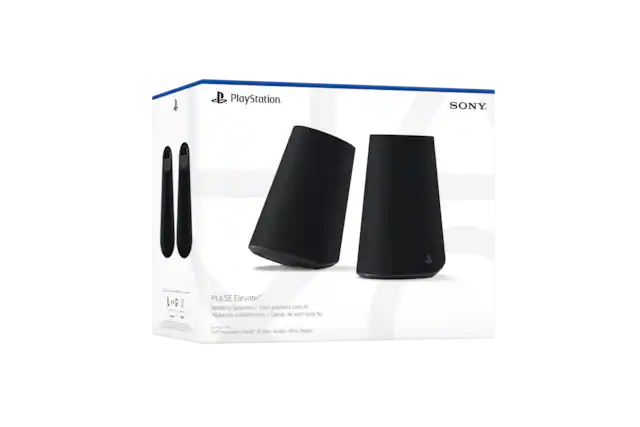 PlayStation.
SONY
PULSE Elevate Wireless Speakers/Haut-parleurs sans fil Altavoces inalámbricos / Caixas de som sem fio
- A partir de P55'
PlayStation Portal, PC/Mac, Mobile/Móvil/Movel