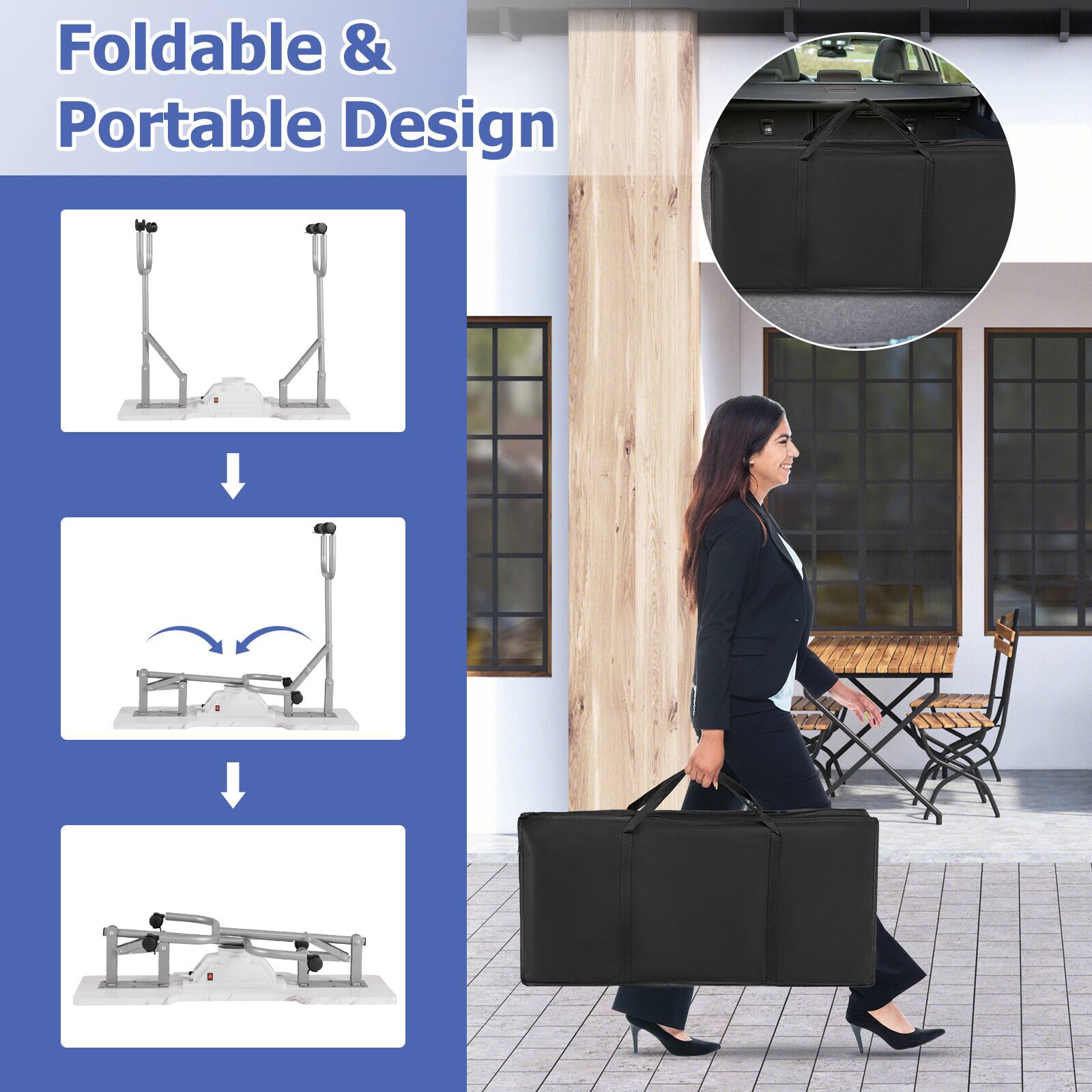 Foldable & Portable Design