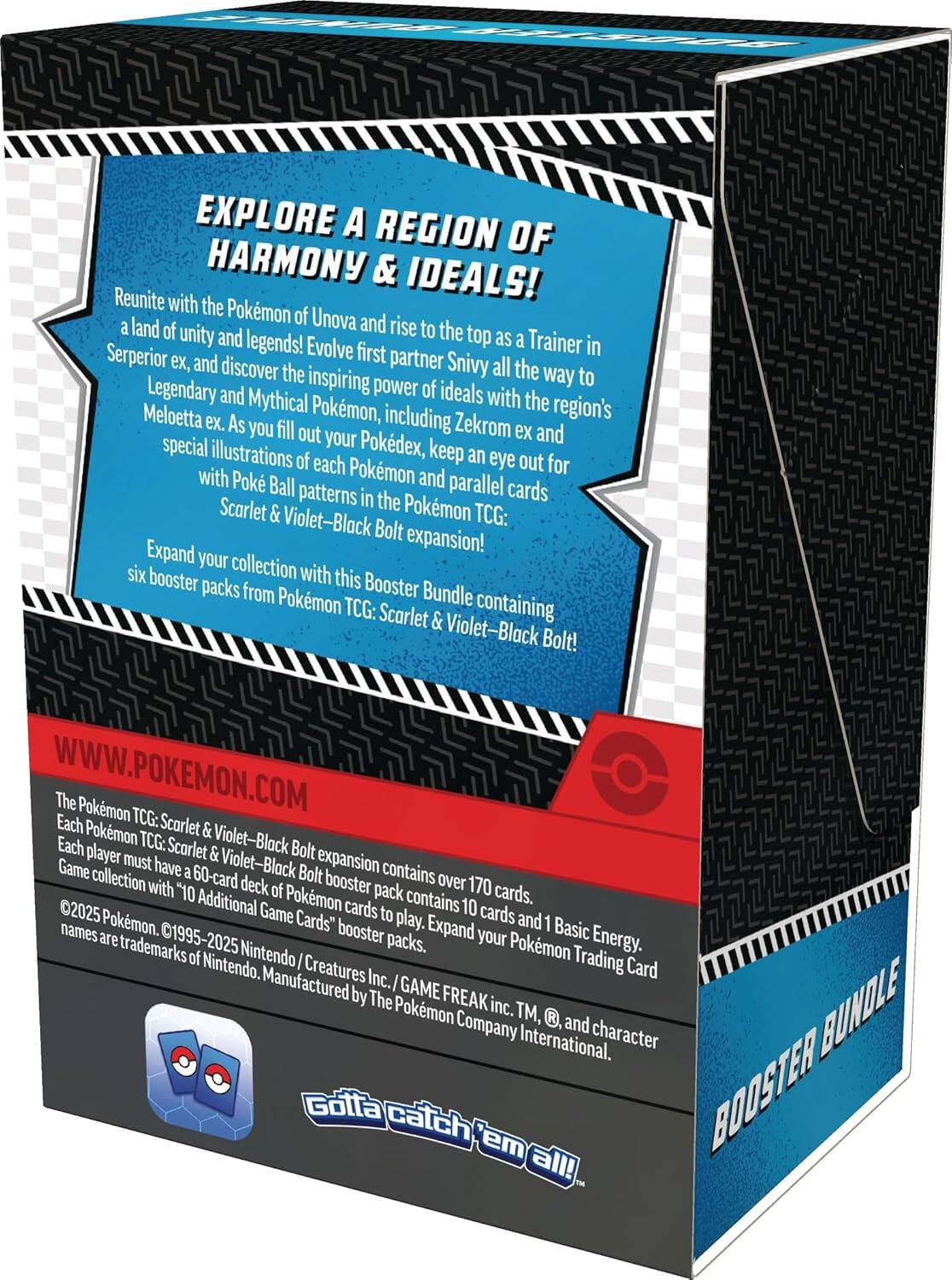 Pokémon Pokemon SV10.5 Black Bolt Booster Bundle (2 Pack) 10115