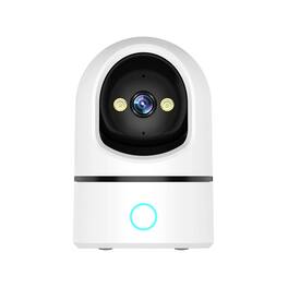 Cluzine - Tuya Smart WiFi Camera (5MP, 2.4G/5G): One-Click Call, Dual Light Source, Motion Detection, Two-Way Audio