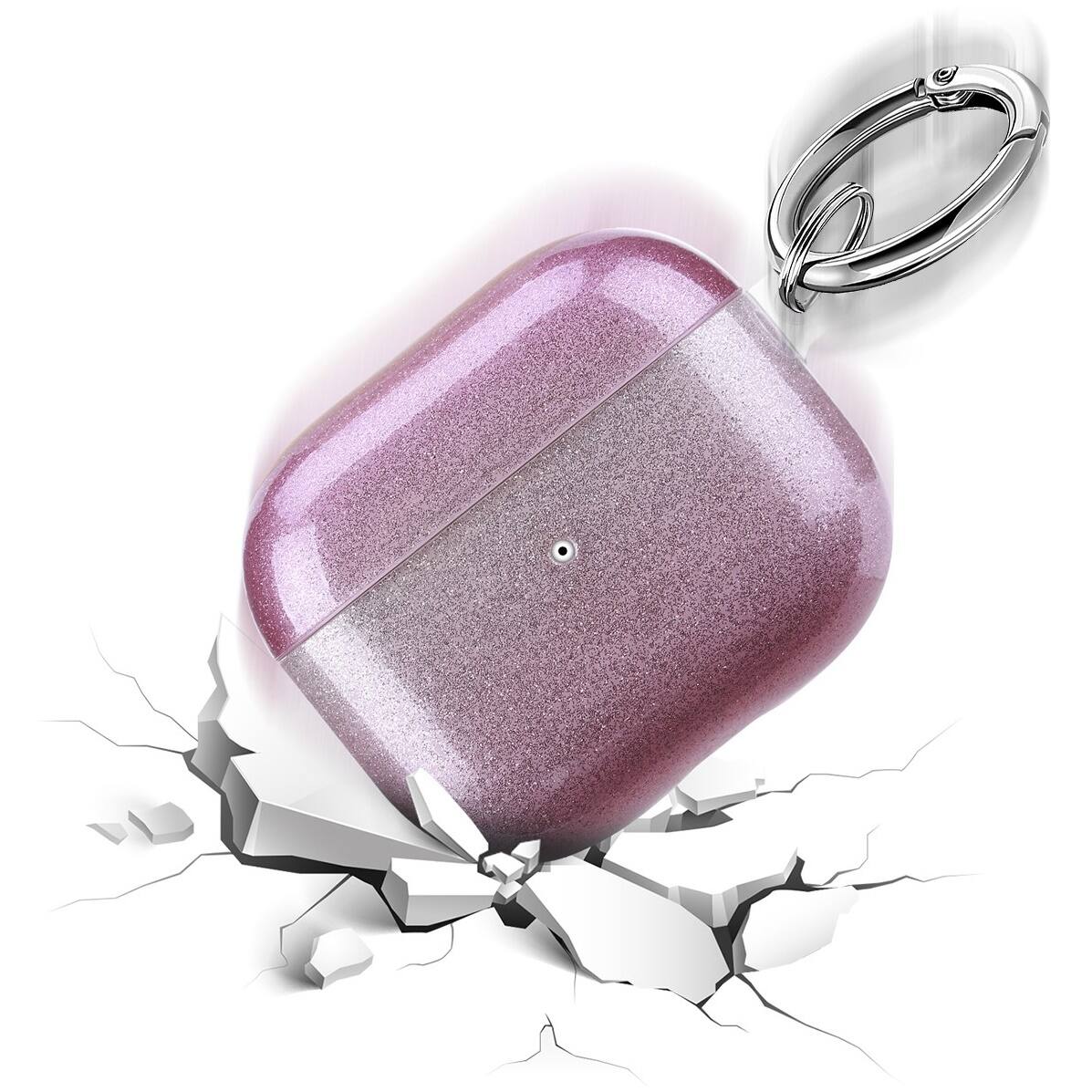 Alt View 16. SaharaCase - Sparkle Series Case for Apple AirPods 3 (3rd Generation) - Pink.