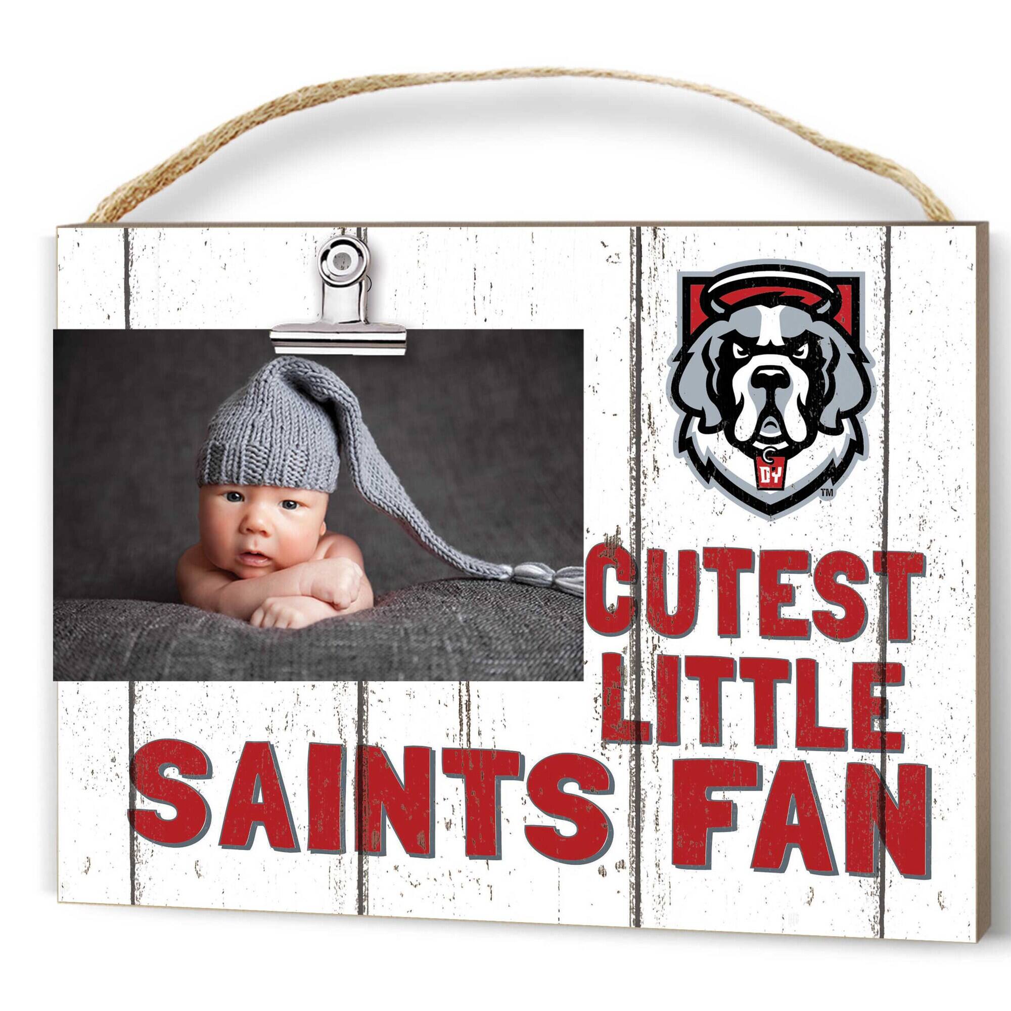 D'youville Saints 8'' x 10'' Cutest Little Weathered Logo Clip Photo Frame