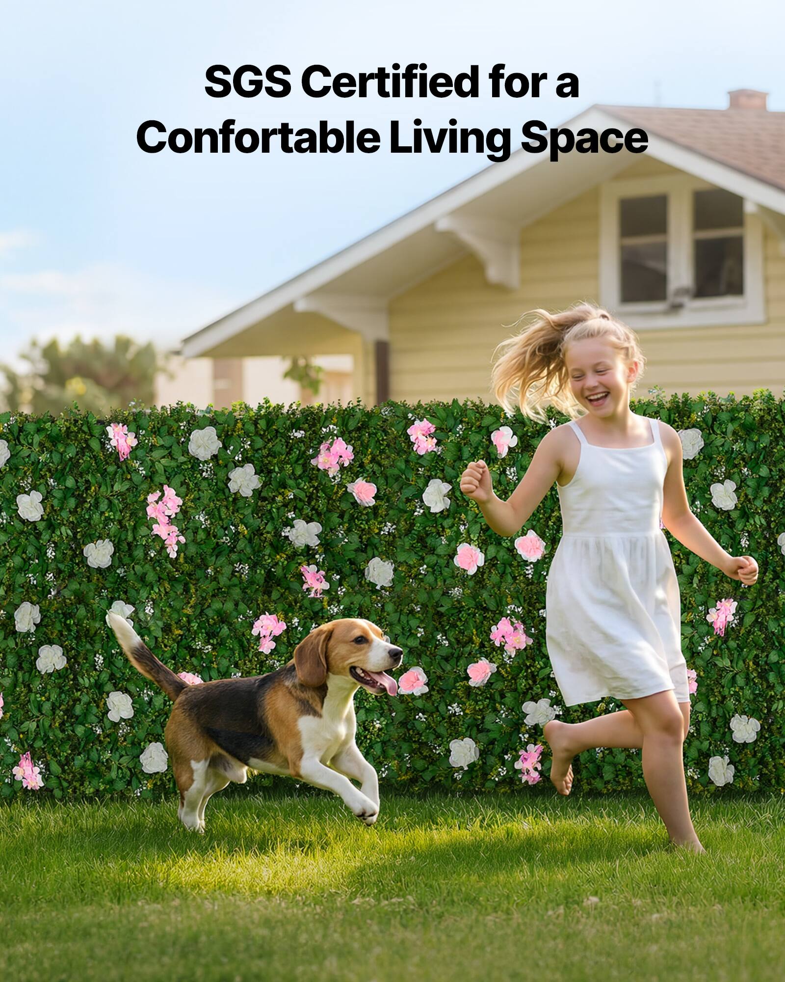 SGS Certified for a Comfortable Living Space