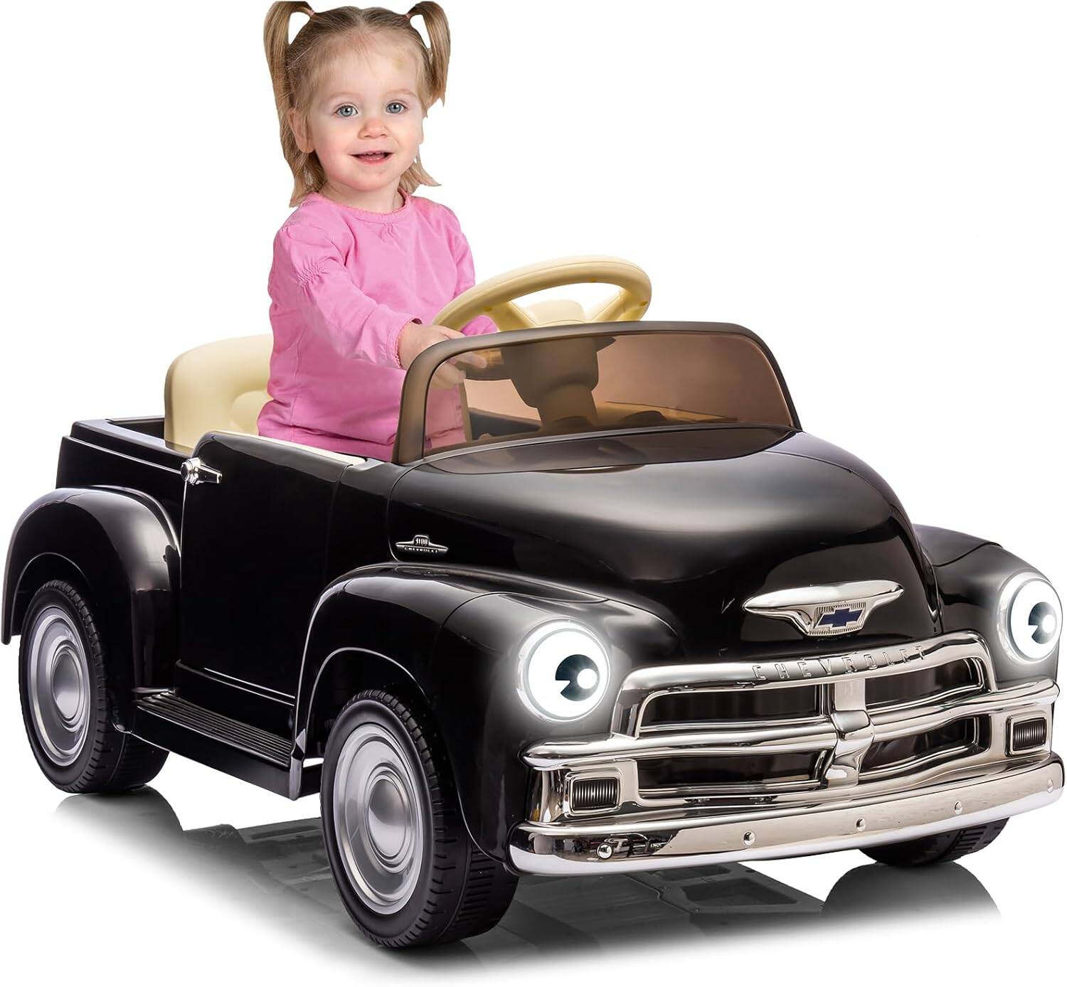 Homhougo - 12V Kids Ride On Car, Licensed Chevrolet 3100 Pickup Battery Powered Electric Vehicle with Remote Control price history on PriceWatchPro