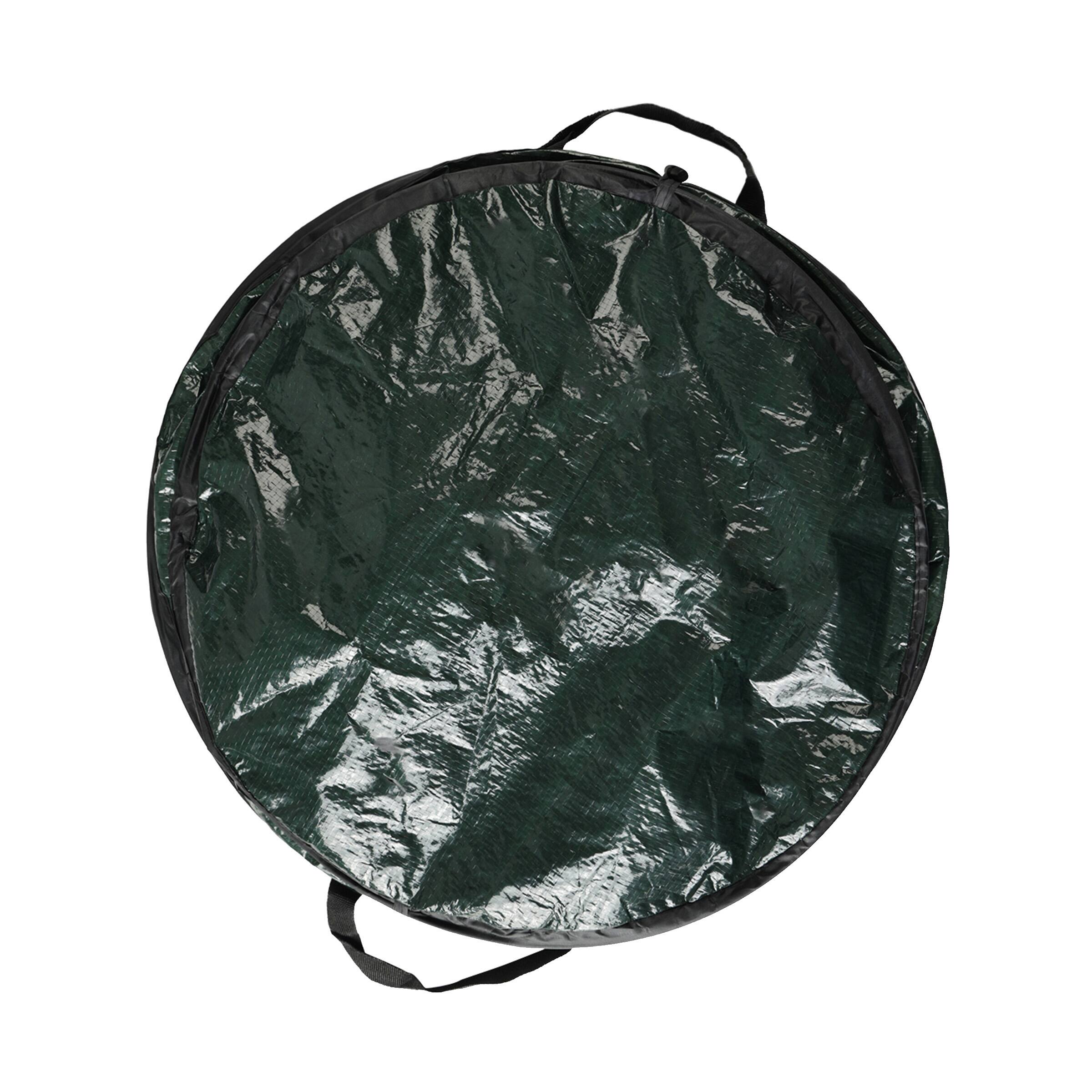 Angle. Wakeman - 29.5-Gallon Pop Up Trash Can - Green.