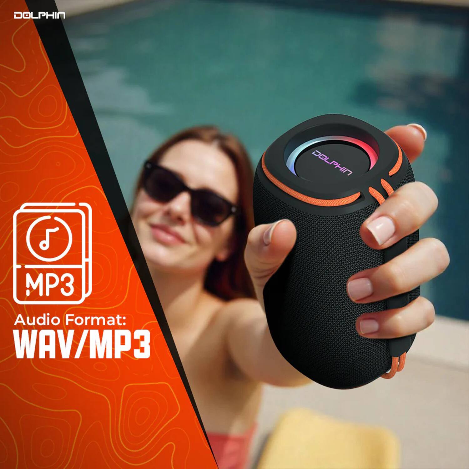 Dolphin Audio DR30 Diver Sport 15W Mini Bluetooth TWS Waterproof