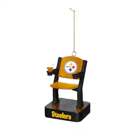 Evergreen Enterprises - Pittsburgh Steelers Stadium Seat Ornament with Sound - Multicolor