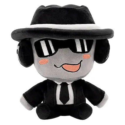 Front. MITAOSLIM - 8 Inch Forsaken Chance Plush Toy Figure Pillow for Room Decor for Video Game Fans.