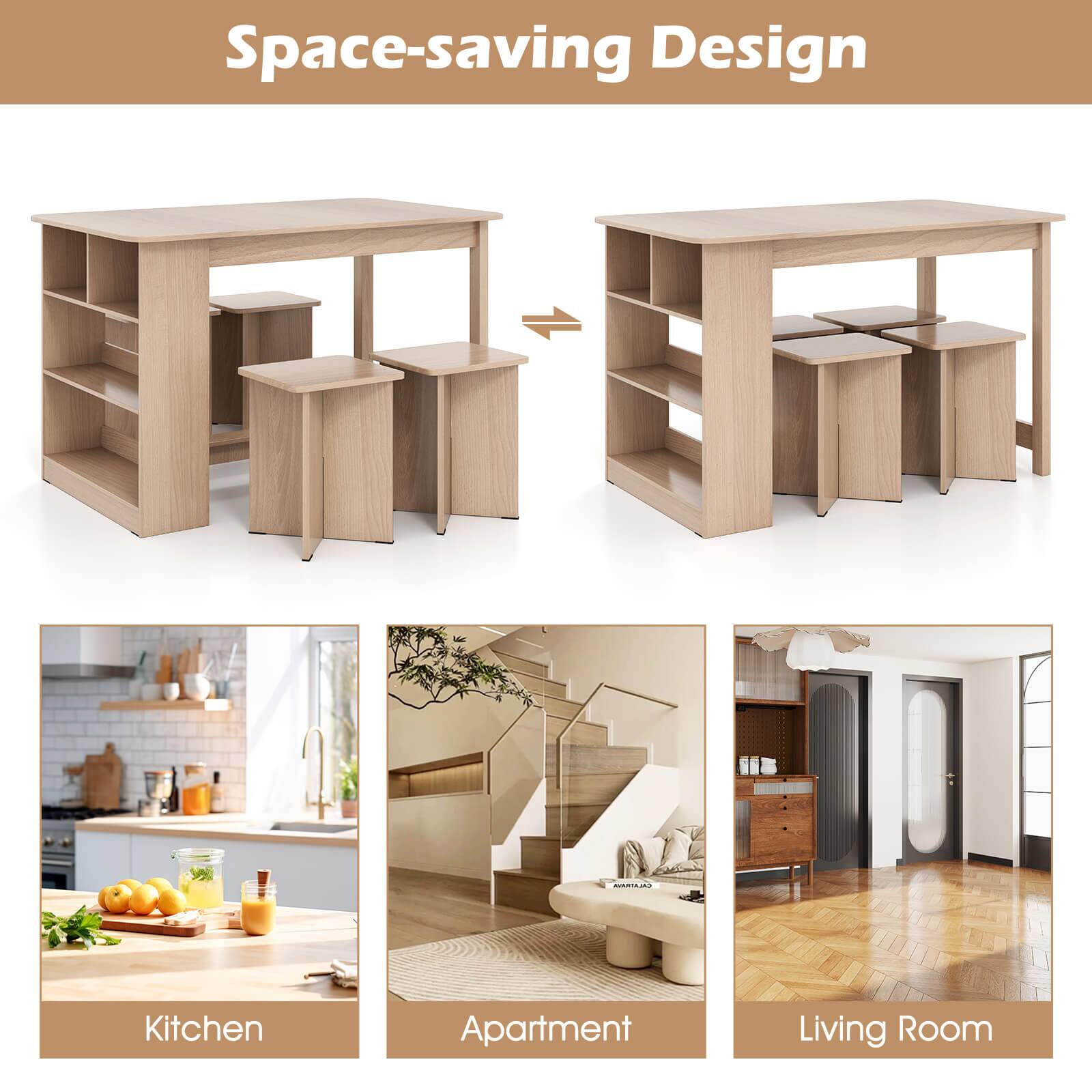 Space-saving Design

Kitchen  
Apartment  
Living Room