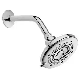 Brondell - 5 settings Water Saving Showerhead 1.5 gpm - Chrome