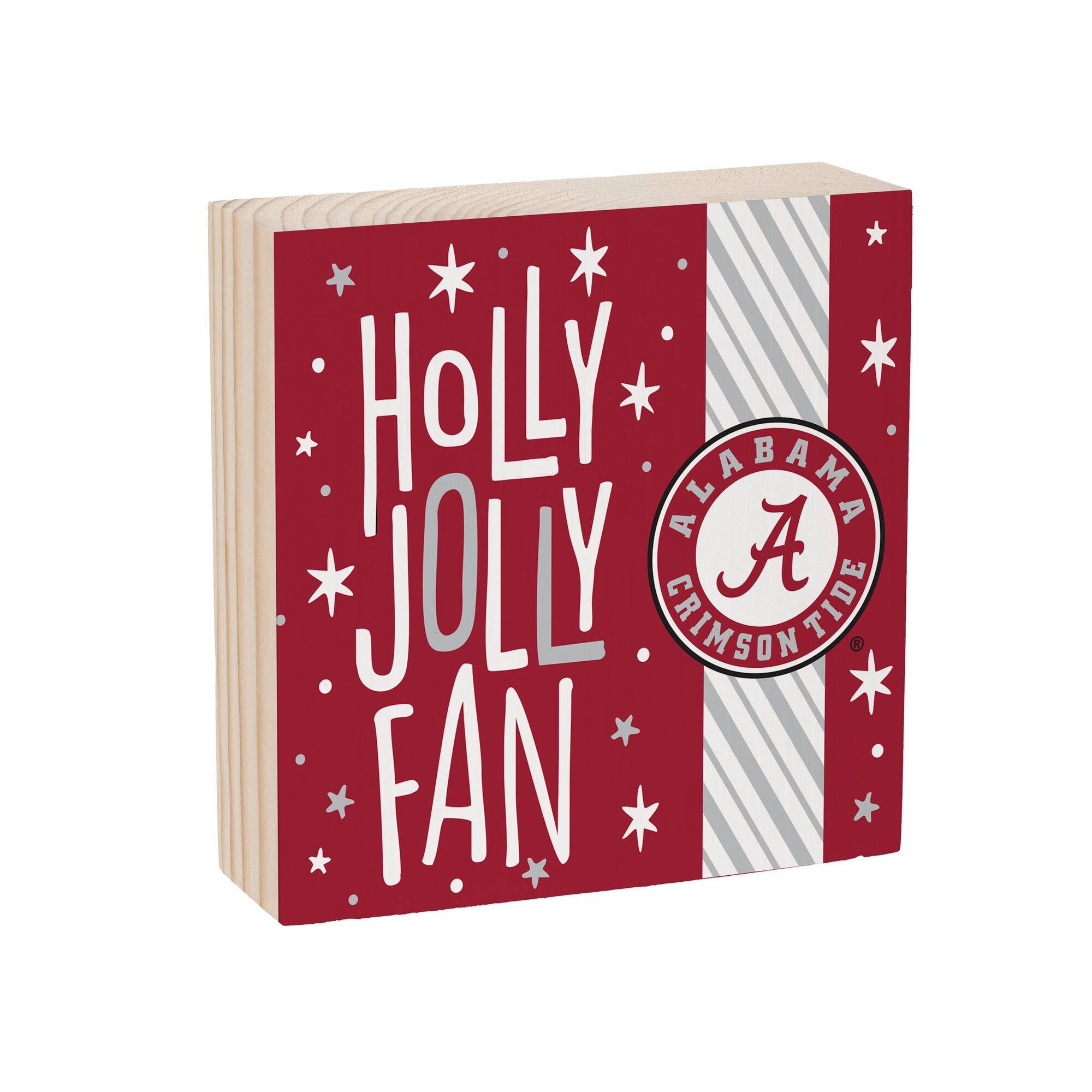 HOLLY JOLLY FAN  
ALABAMA CRIMSON TIDE