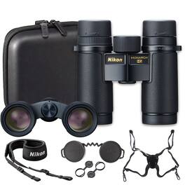 Nikon - 8x30 Monarch HG Waterproof Binocular Bundle