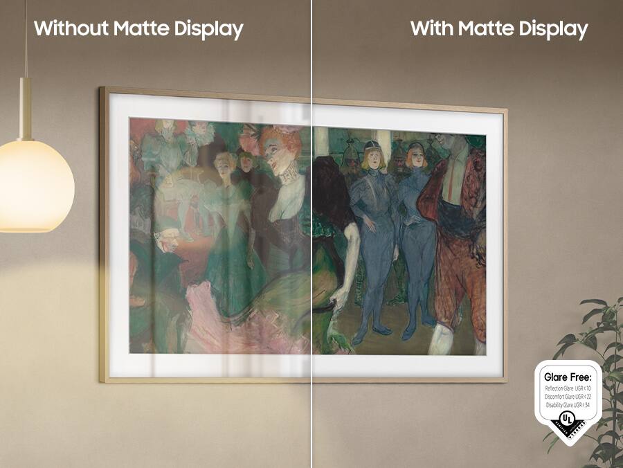 Without Matte Display  
With Matte Display  
Glare Free:  
Reflection Glare UGR < 10  
Discomfort Glare UGR < 22  
Disability Glare UGR < 34  
UL