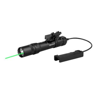 Front. OLIGHT - Olight Odin GL M Rechargeable Flashlight with Green Laser (M-LOK, Black).