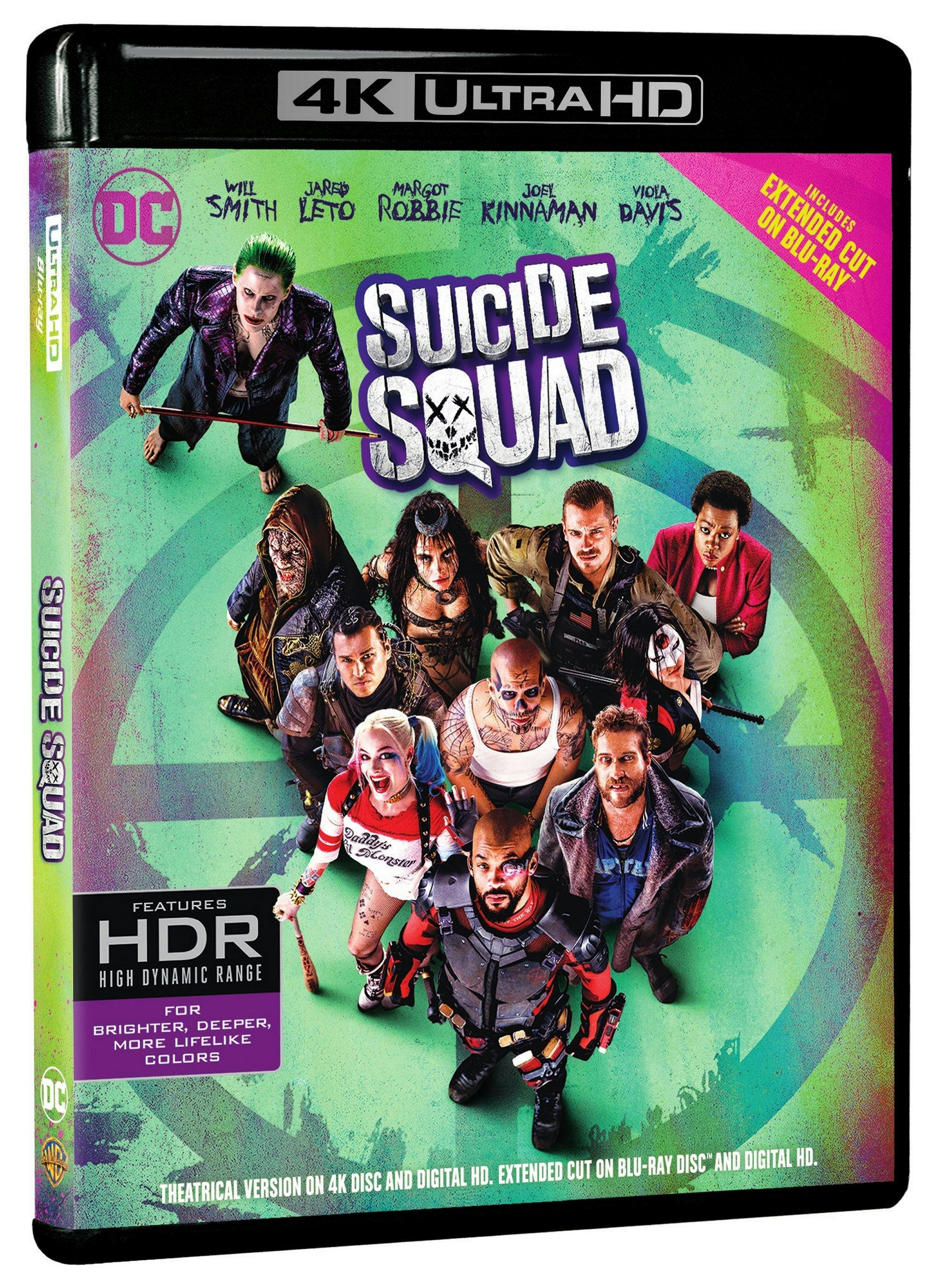 Angle. Suicide Squad   - 4K Blu-Ray.