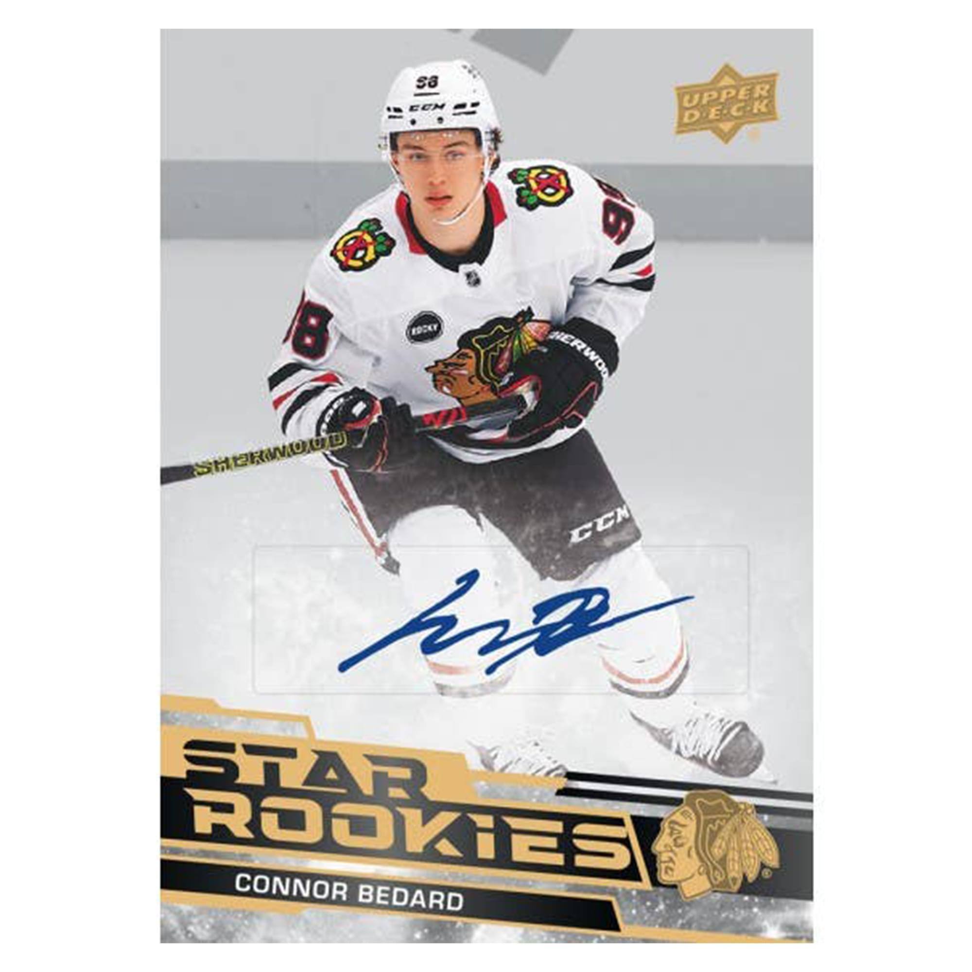 Sa ECM UPPER D.E.C.K 8 ROOKY 6 SERWO IM BRW0X CCN hop STAR ROOKIES FA a 3 CONNOR BEDARD
