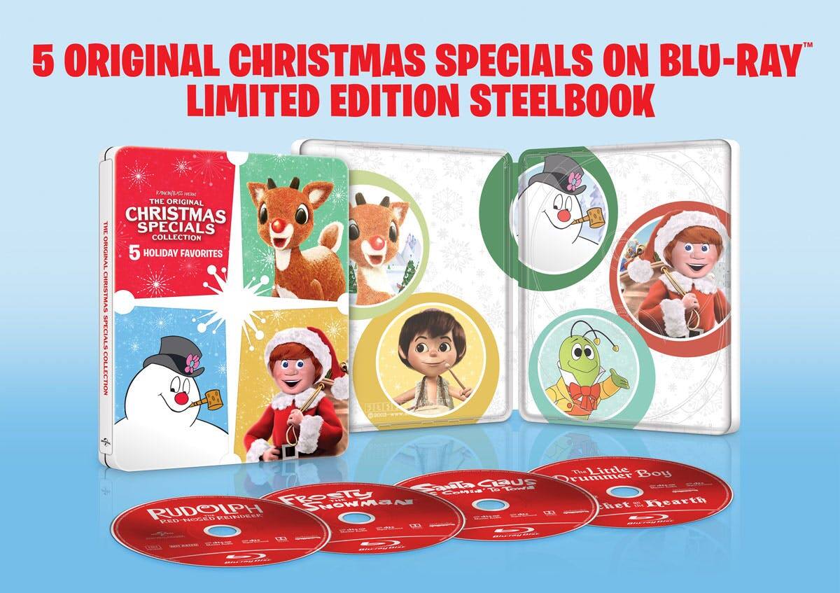 Back. The Original Christmas Specials Collection (Limited Edition Steelbook Box Set) [Blu-ray].