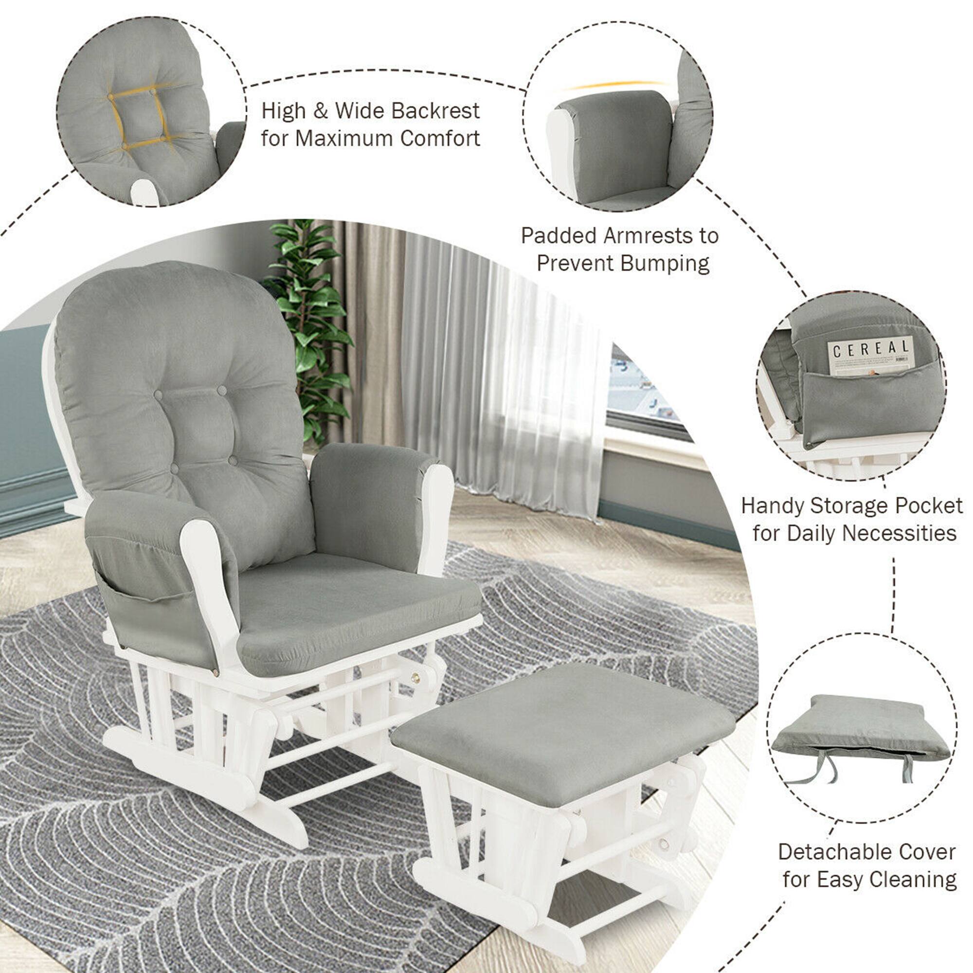 - High & Wide Backrest for Maximum Comfort
- Padded Armrests to Prevent Bumping
- Handy Storage Pocket for Daily Necessities
- Detachable Cover for Easy Cleaning