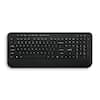 Front. NXT Technologies - Wireless Comfort Keyboard - Black.