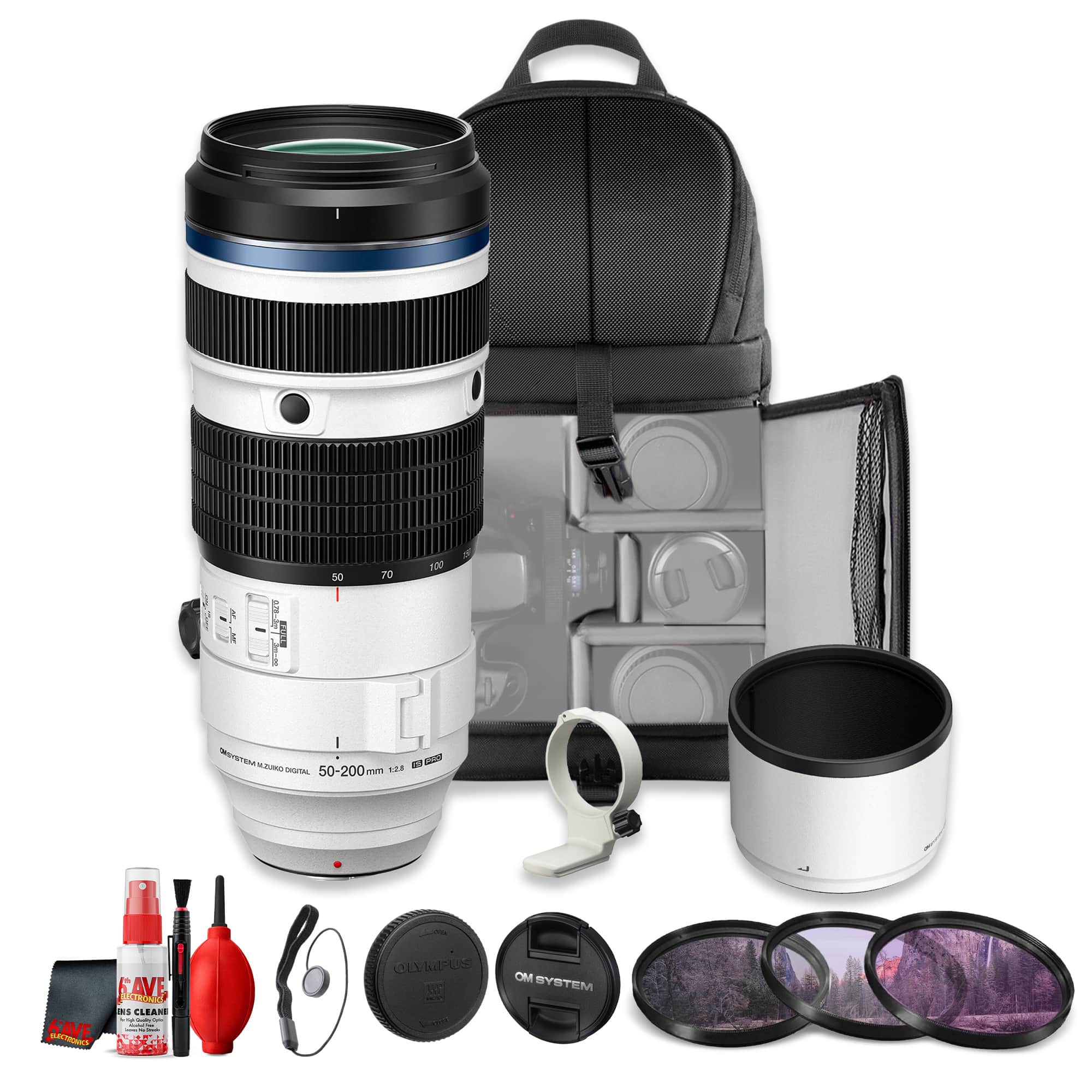 OM System - M.Zuiko Digital ED 50-200mm f/2.8 IS PRO Telephoto Zoom Lens MFT(Bundle) - Black price history on PriceWatchPro