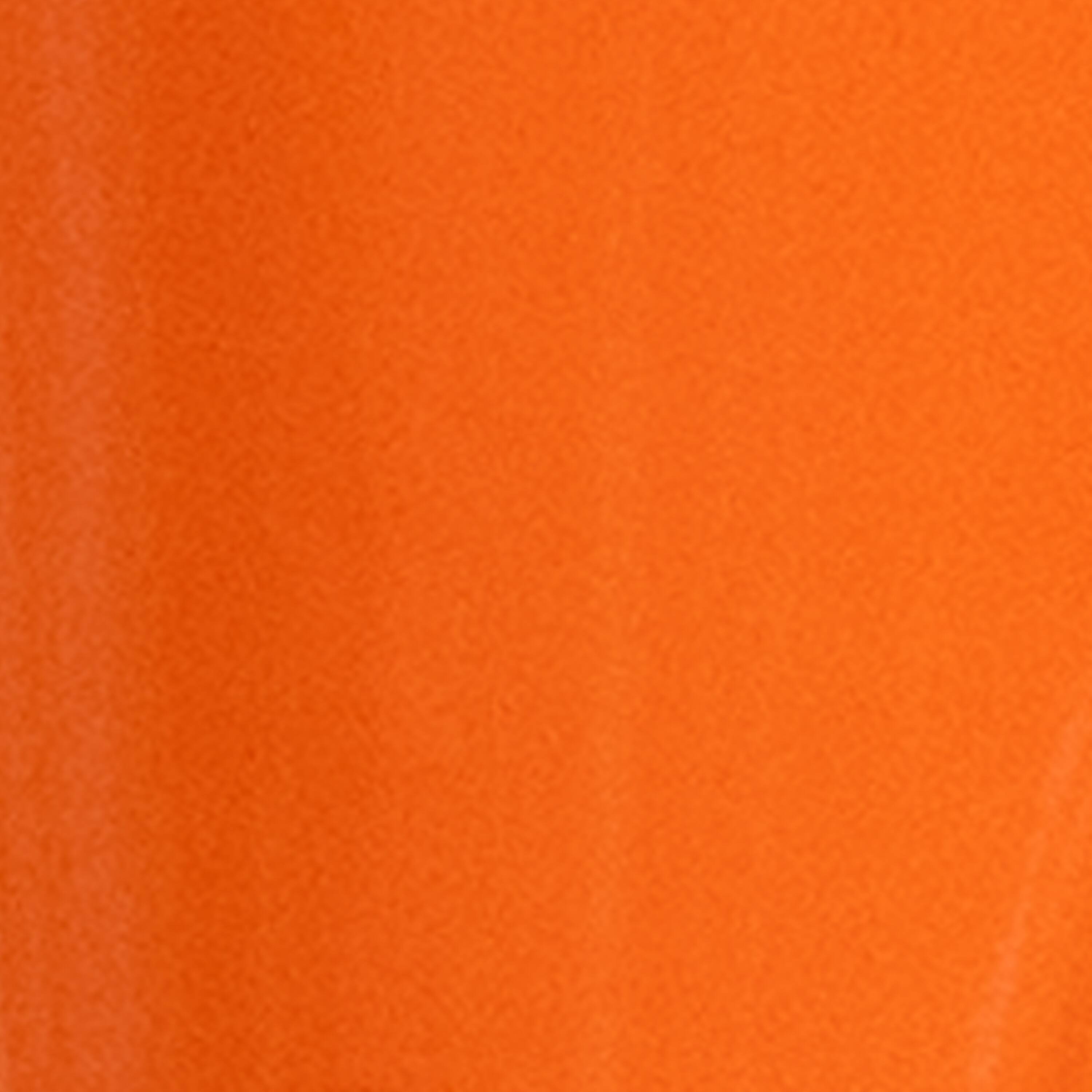 Alt View 4. Emma + Oliver - Commercial Grade 31.5" Square Metal Indoor-Outdoor Table Set with 4 Stack Chairs - Orange.