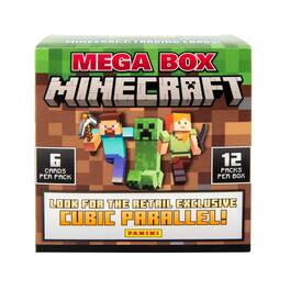 Minecraft - 2024 Panini Mega Box | 12 Packs - Multi-Colored