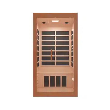 Front. Westinghouse - Westinghouse Infrared Sauna for 1 person - Brown.