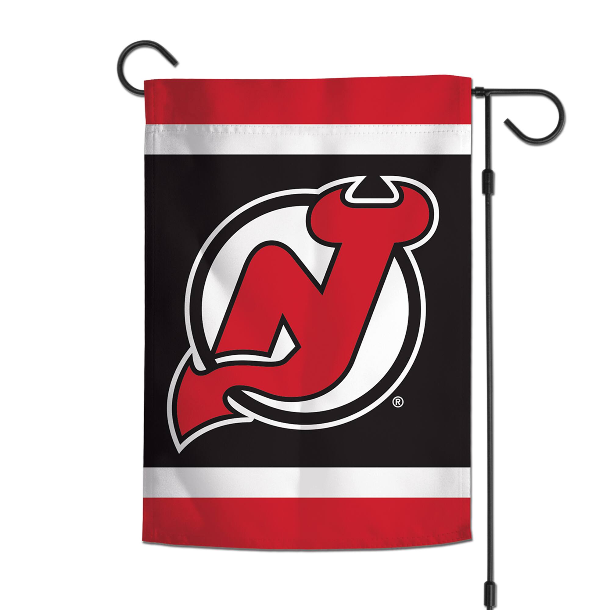 Alt View 1. WinCraft - New Jersey Devils 12" x 18" Double-Sided Garden Flag - Multicolor.