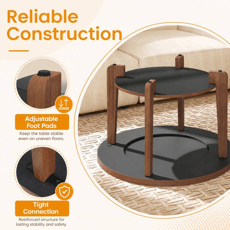 Reliable Construction

Adjustable Foot Pads
Keep the table stable even on uneven floors.

Tight Connection
Reinforced structure for lasting stability and safety.