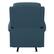 Alt View 13. ProLounger - Lameur Left Handed Stitch-Tufted Rocker Recliner - Caribbean Blue.