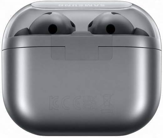 Alt View 1. Samsung - Samsung Galaxy Buds3 Pro Wireless Earbud Headphones  - Silver (International Version) - Silver.