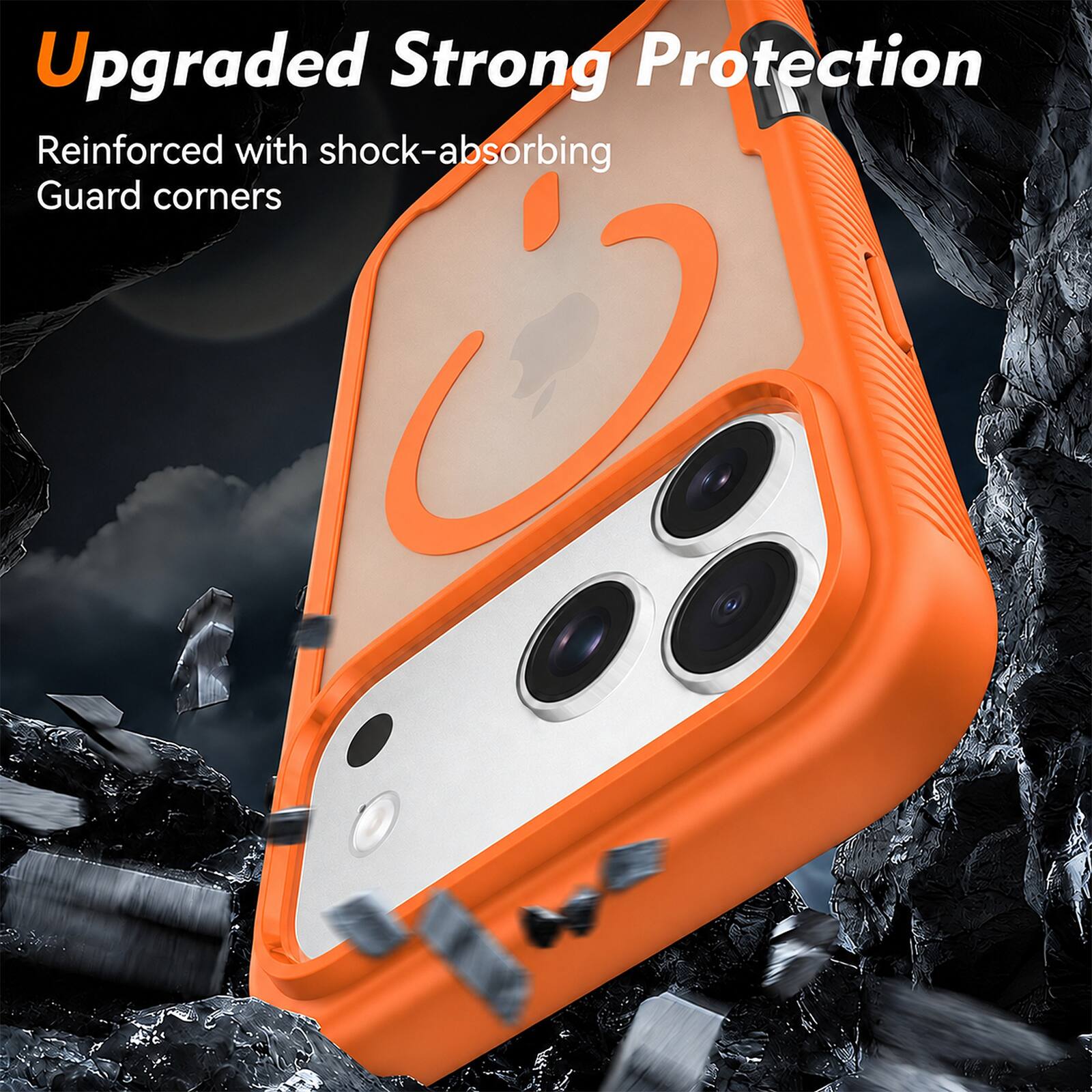 Upgraded Strong Protection  
Reinforced with shock-absorbing Guard corners