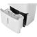 Alt View 19. Frigidaire - 50-Pint Smart Portable Dehumidifier with Wi-Fi in White, 16.9 Pint Bucket Capacity - White.
