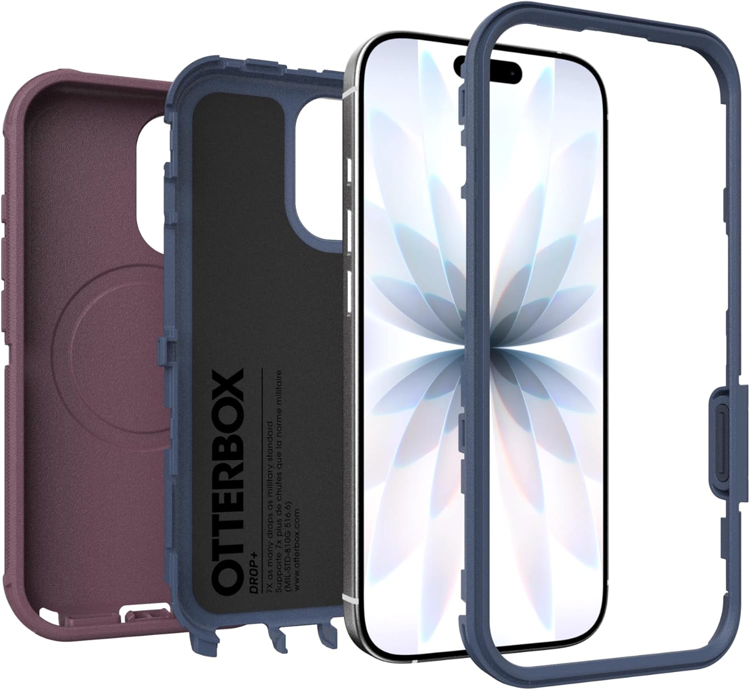 OTTERBOX DROP+  
militaire norme standard que D military chufes S de 516.6) drop pius 9 com OC 7x 7X many SD Supporte (MIL-STD-810G  
www.otterbox.com