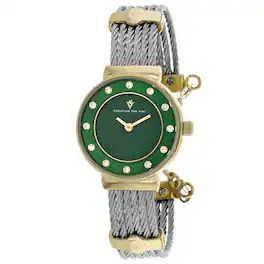 Christian Van Sant - Women's Cavo Dial Watch - CV1297 - Green
