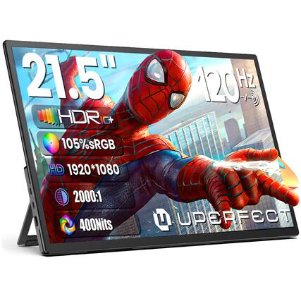 21.5" HDR+
105% sRGB
HD 1920*1080
2000:1
400 Nits
120 Hz
UPERFECT