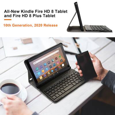 AGPtek Keyboard Case for All New Amazon Fire HD 8/8 Plus with AGPtek Keyboard Case for All New Amazon Fire HD 8/8 Plus with
