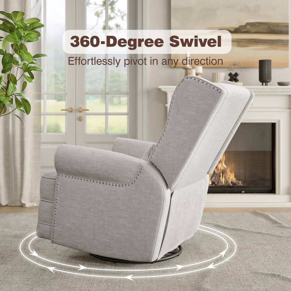 360-Degree Swivel  
Effortlessly pivot in any direction
