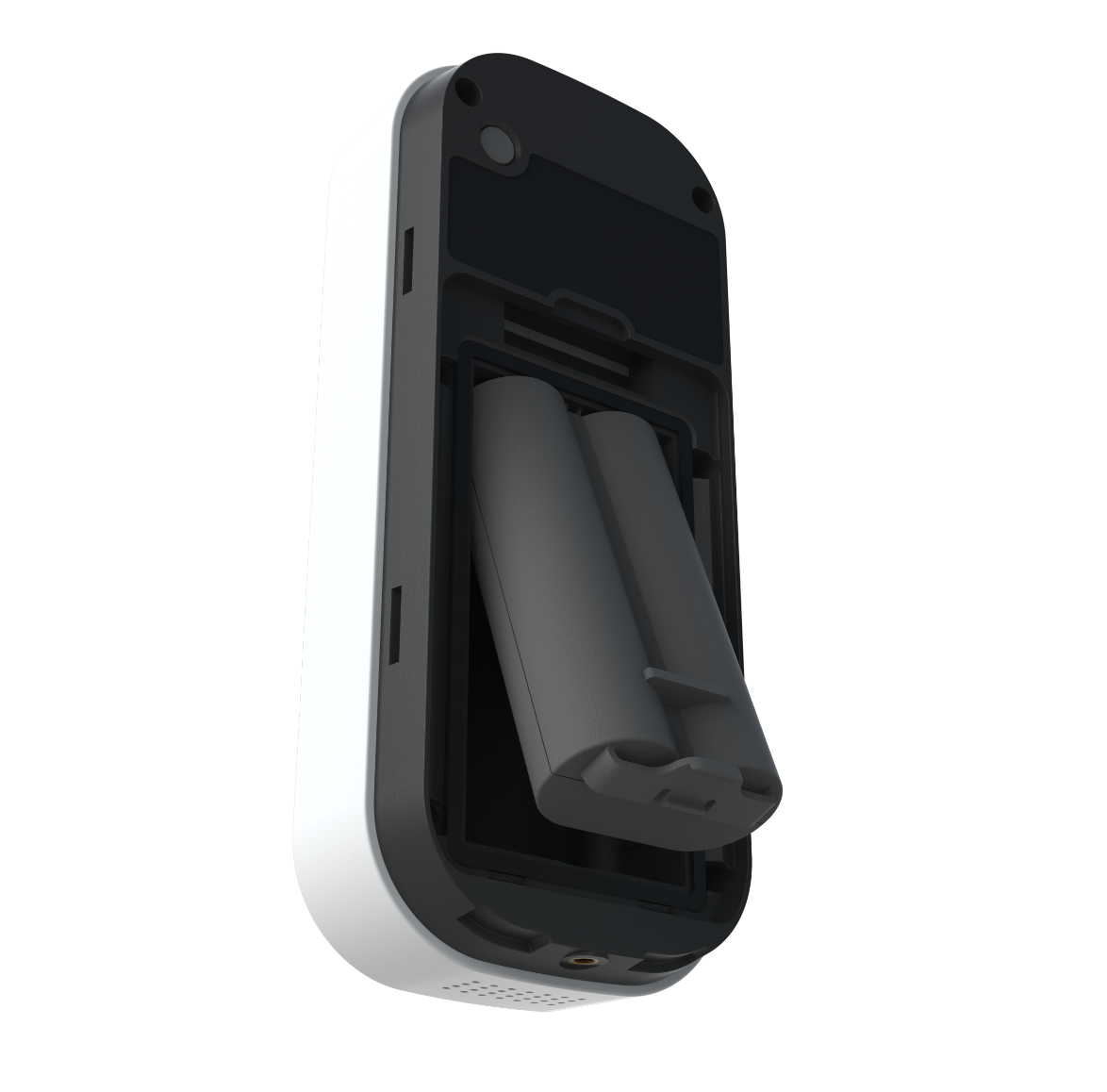 Front. Chamberlain - myQ Video Keypad Rechargeable Battery - Black.